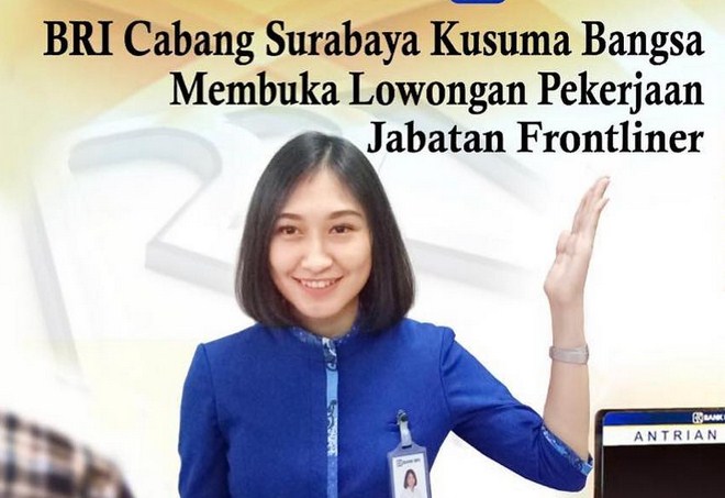 Rekrutmen Bank BRI Surabaya