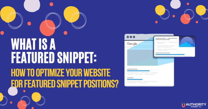 Optimizing for Featured Snippets