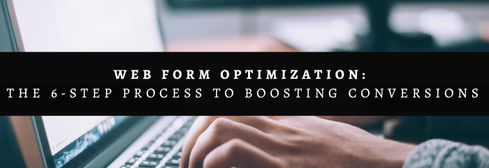 Optimizing Website Forms for Conversion